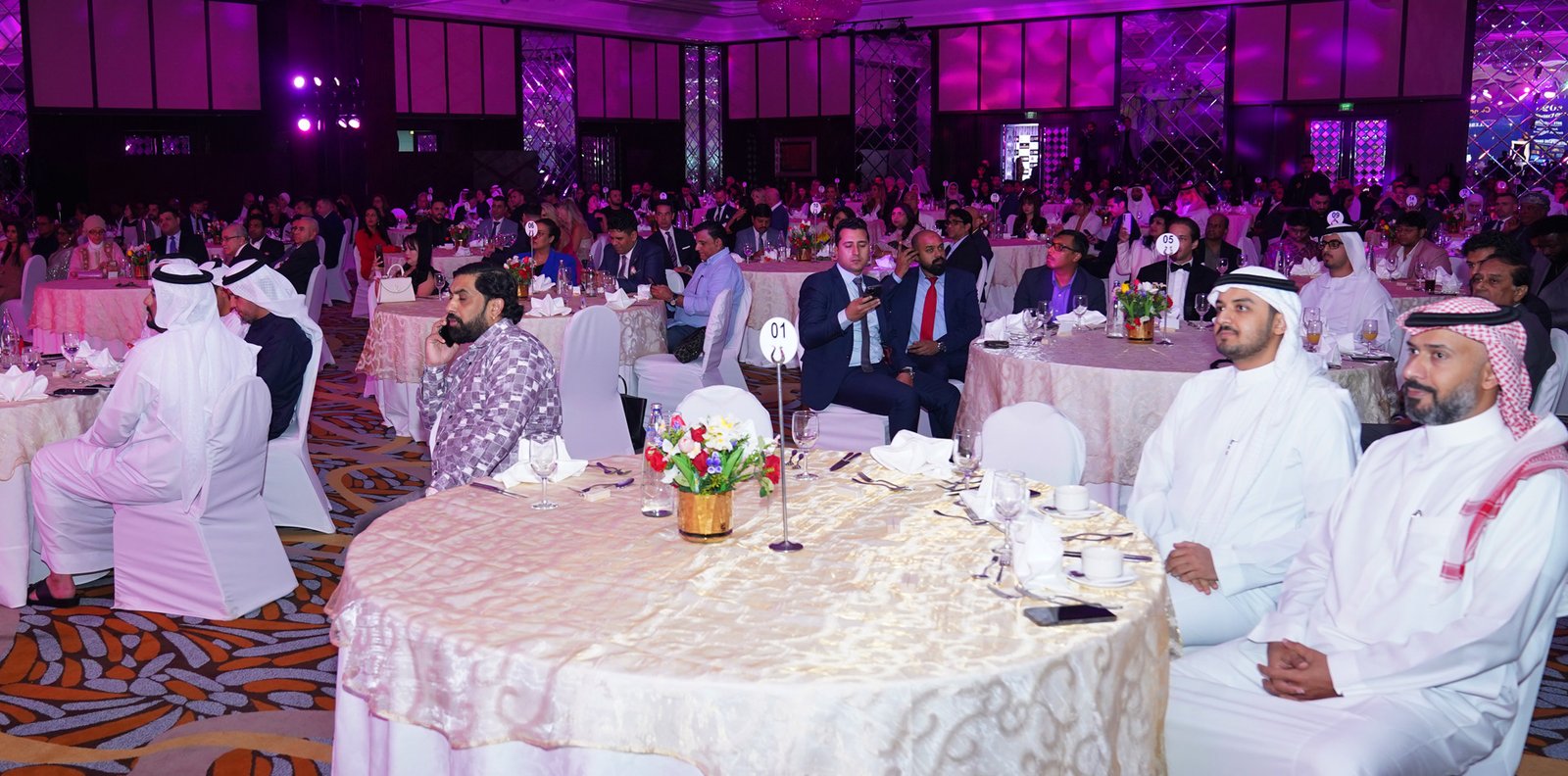 Government leader presenting delivery results for government leadership awards